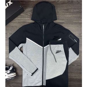 Tekniska fleece hoodies nlke designer thin män byxor sportkläder kvinna spårdräkt mens långärmare jacka pant jogger tracksuit bottnar techfleece joggers asian 170