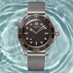 Męskie zegarek Wysokiej jakości mechaniczne japońskie zegarki 41 mm szafirowe wodoodporne szklane markę świecący pasek składany Montre Configoncjonalny