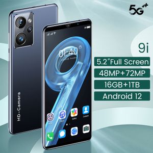 Çapraz Sınır Cep Telefonu Yeni 9i Tam Ağ Bağlantı 16+1TB Android Akıllı Telefon