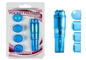 Wibrator seksu Mini Bullet Vibrator Sex Mini Pocket Rocket Pussy Massager Drop 4838656