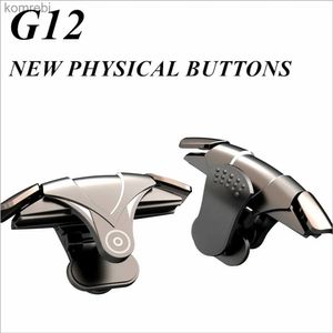 ゲームコントローラージョイスティック携帯電話ゲームトリガーゲームPubgシューターJoysticks GamePad射撃ABSキーボタンL1 R1コントローラーl24312