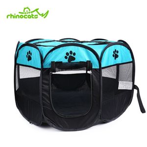 Katze Zelt Haus Für Haustier Hund Käfig Outdoor Zwinger Nest Park Zaun Laufstall Sitzstange Regal für Welpen Kätzchen Kleine Mittelgroße Hunde Haustier Supply268r