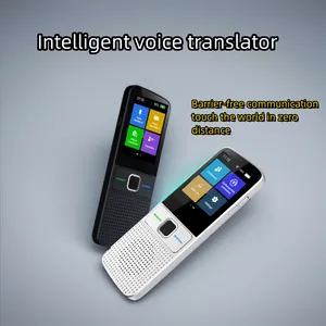 Offline Voice Translation Intelligent Portable Real Time Translator T10 Overseas Conference Learning Samtidig tolkning