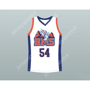 Individuell Beliebiger Name Jedes Team THAD CASTLE 54 BLUE MOUNTAIN STATE GOATS BASKETBALLJERSEY Alle genäht Größe S M L XL XXL 3XL 4XL 5XL 6XL Top-Qualität