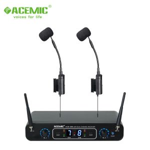 Microphones ACEMIC ACE288 AT5 wireless musical Instruments microphone for accordion acoustic guitar stringed instrument