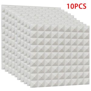 10 Stück Schaumstoff-3D-Ziegelstein-Wandaufkleber, selbstklebende DIY-Tapeten-Fliesen-Wandaufkleber für Panel-Hintergrund, Schlafzimmer-Dekoration184O