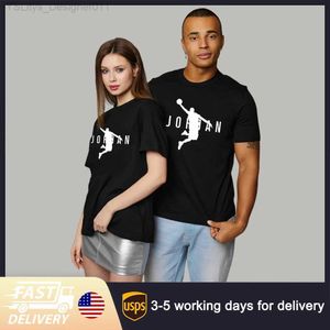 Kvinnors t-shirt herrar bomull t-shirt mode brev tryck par korta sle tees man lyxig streetwear kvinnor sommar y2k toppar skjorta l24312 l24312