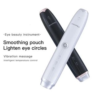 Instrumento de beleza ocular led caneta de massagem linha de luz firmando rejuvenescedor introdução da pele casa anti envelhecimento radiofrequência 240228