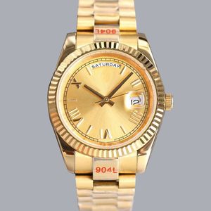 Дизайнерские мужские женские часы с автоматическим механизмом, полностью из нержавеющей стали, высококачественные часы montre de luxe 36/41 мм, водонепроницаемые светящиеся механические наручные часы, подарки