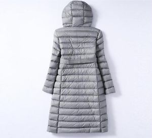 SEDUTMO Winter Ps Size 3XL Long Womens Down Jackets Ultra Light Duck Down Coat Hoodie Autumn Puffer Jacket ED226 CX2008191481487