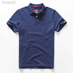 Men's Polos Summer Polo shirts Cotton Shirts Short Sleeve Letter Embroidered Emblem Simple Shirt Size M-3XL ldd240312