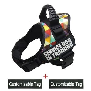 K9 es For Dogs Customizable Name label Reflective Adjustable Vest Collar Medium Large Supplies Y2005152980