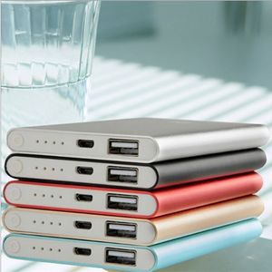 Ultra thin charging bank 10000 milliampere supply Aluminum alloy shell Thin meter universal polymer battery mobile power supply