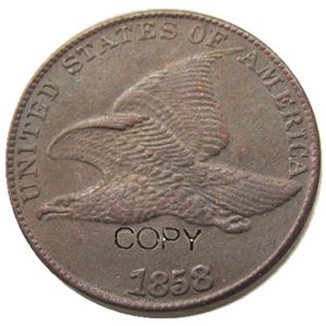 US 1856-1858 6PCS Flying Eagle Cent Craft Copy Dekorat monety ozdoby do dekoracji domowej 251i