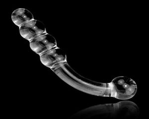 Glass Crystal Dildo Anal Beads Butt Plug G Spot Stimulation Masturbation Sex Toy T701301g2273255