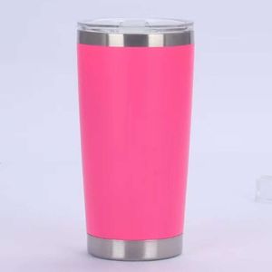 20 onças de aço inoxidável Tumbler de caneca de caneca de caneca de café ThermoCup com tampa de água com tampa magnética Mantenha frio e quente por atacado