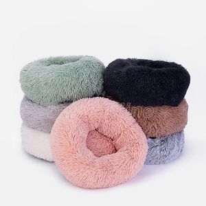 Dog Bed Sofa Round Plush Mat For Dogs Large Labradors Cat House Pet Bed Dcpet Drop Center mini size HDW0004225N