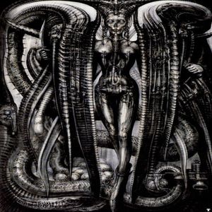 Konst affisch HR Giger Li Ii Tyg Poster 36 X 24 DECED-016202A