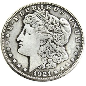 US 1921-P-S Morgan Dollar Copy Monety Mosiężne Ozdoby rzemieślnicze Replika Monety Home Dekoracja Akcesoria 228a