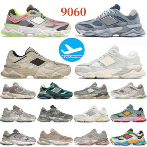 2024 NEUE Schuhe 9060 2002R Designer Cloud Running mit Box Männer Frauen Große Größe 9060S Sea Salt Quartz Rain 550 White Green Black Cool Grey 530 Sier Navy Mens Gift S s