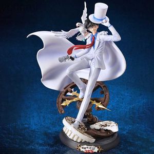 Figure di giocattoli d'azione Detective Conan Kaito Kid Gk Figura 30 cm Figure di anime Action Figurine Statua Collezione di modelli Decorazione Giocattoli Regali di Natale ldd240312