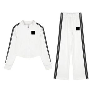 여성 세트 Apring Autumn Sport Tracksuits 두 조각 세트 여성 재킷 Zippers 슬림 까마귀 바지 여성 트랙 슈트 캐주얼 아웃복 S-2XL