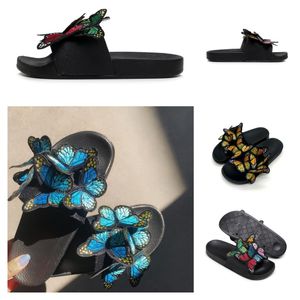 2024 designer sandals famous slippers slides black brown leather runner womens summer beach sandels heel Casual Flip flops GAI new