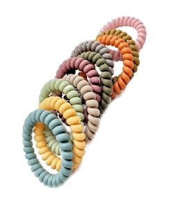 Telephone Line Hairbands Matte Headband Elastic Hair Bands For Girl Ring Scrunchies Accessories Q qylcvs4748889