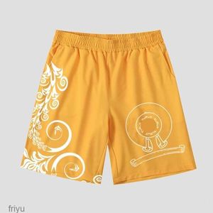 Chromes Designers Męskie Shorts Man Chrome Summer Heart Sanskrit Krzyżowy wzór swobodny spodni