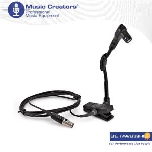 Microfoni beta98WBHC clip sassofono tromba flauto sistema microfonico wireless strumento microfono cordless a collo di cigno trasmettitore stile SLX1