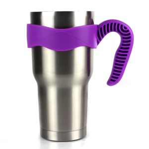 Icke-halkhandtag Isolerad kopp för 20oz/30oz tumlare Support Water Bottle Mug Plastic PP HANDLAR GOOSTALS