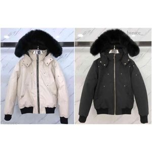 Aşağı ceket erkekler kürk yaka parka kış su geçirmez beyaz ördek ceket pelerin moda erkek ve kadın çiftler geyiği sıcak tutmak için gündelik versiyon 846