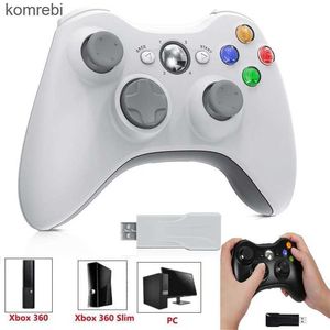 Kontrolery gier Joysticks dla Xbox 360/Slim/Elite/Winodow Game Gamepad Wireless/Wired 2,4G kontroler gier PC 6-osiowe joystick Dual Vibration 24312 L24312