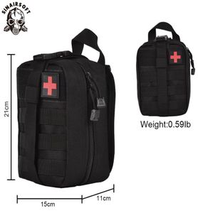 Sinairsoft Tactical Medical First Aid Kit Ifak EMTユーティリティトリートメントウエストパック多機能モル緊急バッグアップ