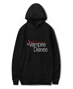 The Vampire Diaries Oversize DonnaUomo Felpe con cappuccio Felpe Harajuku Streetwear Hip Hop Pullover Giacca con cappuccio Tuta casual7328484