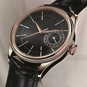 Męskie zegarki 39 mm Automatyczne zegarek mechaniczny czarny ceramiczny szafirowy zegarek Supphire ze Super Luminous Montre de Luxe297f