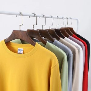 300GSM MRMT Märke Mens Sweatshirts SolidColor Men Pullover för manlig rund krage man tröja tröjor 240228