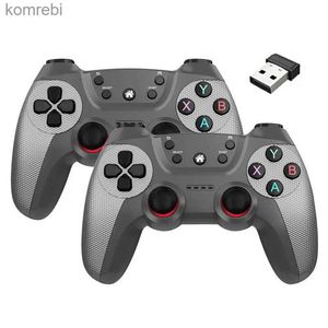 Game Controllers Joysticks NEW Wireless Doubles Game Controller For Linux/Android Phone For Game Box Game Stick PC Smart TV Box 2.4G Gamepad Joystick L24312