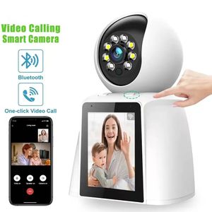ivyiot 3MP Two Way Video Baby Monitor Indoor Security 2.8 Inch Display Screen WiFI Wireless PTZ Camera for Pet/Dog/Child/Elder
