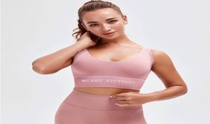 2021 new women Tops Tees TShirt sports underwear women039s tightfitting shock absorption beauty back yoga vest running fitn4237326