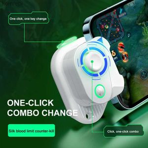 Controladores de jogo Joysticks Mobile Game Gamepad para PUBG Honor Of Kings Auxiliary League Of Legends LOL Genshin para Android IOS Smartphones Acessórios L24312