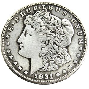 US 1921-P-D-S Morgan Dollar Kopie Münze Messing Handwerk Ornamente Replik Münzen Heimdekoration Zubehör3122