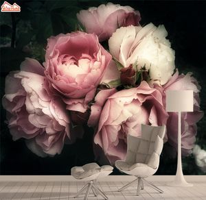 Nature Rose 3D PO WALLPAP Mural Wallpapers For Living Room Wall Paper Papers Home Decor Peel and Stick Bakgrund Murals 20108743907