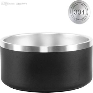 Boomer Dog Bowls 32 onças de aço inoxidável antiderrapante tumblers parede dupla isolada a vácuo grande capacidade 32 onças tigela para cães suprimentos para animais de estimação 2616