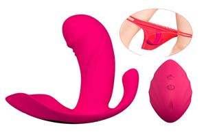 Förspelverktyg dildo vibrator vibrerande trosor trådlös fjärrkontroll analsexleksaker för kvinnor par kvinnlig onani7403153