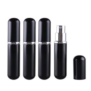 5 ml högkvalitativa makeupverktyg Small Black Aluminium Glass Parfym Spray Bottle 5cc Portable Cosmetic Atomizer F20172667 KBTRQ XTNSJ