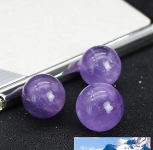 Natural Pink Amethyst Quartz Stone Sphere Crystal Fluorite Ball Healing Gemstone 18mm20mm Gift For Familly Fri sqcLtv homes202842249