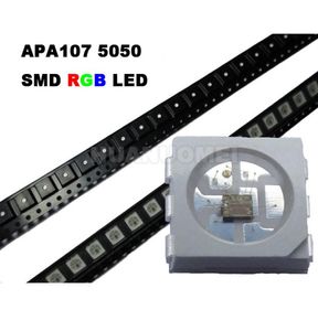 APA107 LED CHIP 5050 SMD RGB APA102 CHIP ADREPABLE6PINS SMD 5050 Builin APA107 ICAPA102 Updatedc5v Input03w60Masop612964702