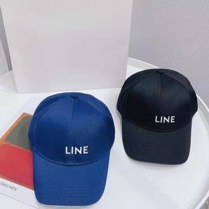 Top letter embroidery baseball cap fashionable men and women travel curved hat peaked cap trendy outdoor casual sun hat