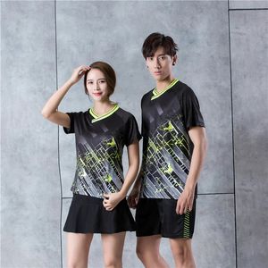 Mężczyźni/Kobiety Tennis Shirt Badminton koszulka stołowa koszulka T-shirt mundiformtenis Ubrania 9915 240304